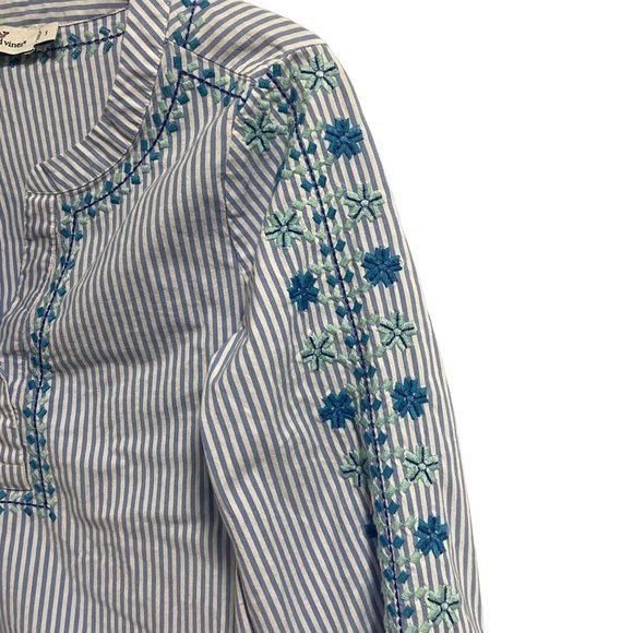 Vineyard‎ Vines Savannah Pop Embroidered Top Size S - Picture 3 of 9